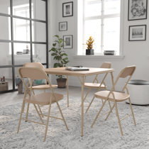 Wood Card Table And Chairs Wayfair